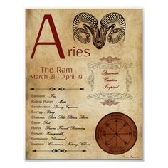 a poster with an animal on it's back and the words aris written in red