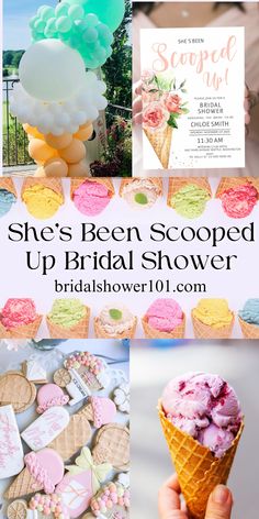 She’s Been Scooped Up Bridal Shower Ideas | Bridal Shower 101 She’s Been Scooped Up Theme, Bridal Shower Ideas 2024, She's Been Scooped Up Bridal Shower, She’s Been Scooped Up Bridal Theme, Shes Been Scooped Up Bridal Shower Ideas, Ice Cream Themed Bridal Shower Ideas, She Got Scooped Up Bridal Shower Theme, She’s Been Scooped Up, Up Bridal Shower Theme