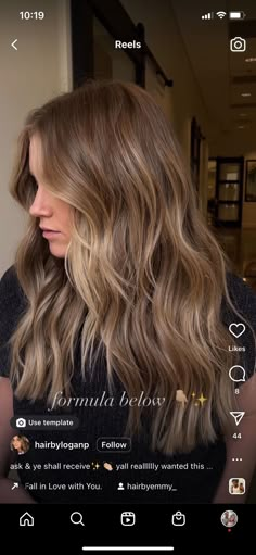 Light Brunette Hair, Brown Hair Inspo, Bronde Hair, Brunette Hair With Highlights, Dirty Blonde Hair, Brunette Balayage Hair, Brown Hair Balayage