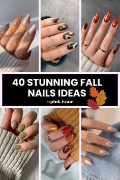 September Nails Art, Pink White Nails, Fall Nail Ideas, Autumn Nail, September Nails, Fall Manicure, Cute Nails For Fall, Plaid Nails