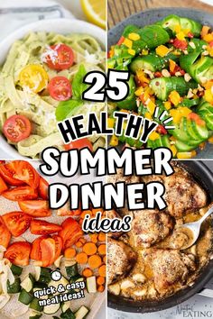 the 25 healthy summer dinner ideas