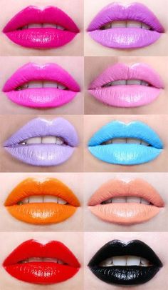 How to make lipstick out of crayola crayons!!!!! Orange Lips, Smokey Eyes, Kiss Makeup, Lip Art, Beautiful Lips, Perfect Makeup, Lip Stain, Lip Plumper, Lipstick Lip