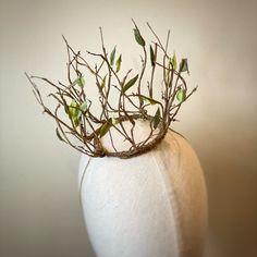 Crown Spring Twig Branch Woodland Queen Witch Wedding Natural - Etsy Branch Crown, Twig Crown, Narnia Party, Witch Wedding, Faux Branches, Twig Branch, Fairy Costume, Costume Hats, Nature Wedding