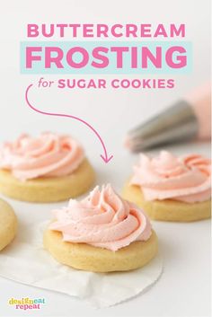 buttercream frosting for sugar cookies