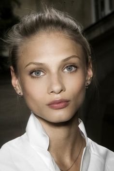 visage-ensoleillé-maquillage-léger-effet-nude Anna Selezneva, Chic Makeup, Braut Make-up, Make Up Looks, Day Makeup, Everyday Makeup, All Things Beauty, Beautiful Makeup, Looks Style