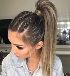 Luxy Hair, A Ponytail, Pinterest Hair, Grunge Hair, Ponytail Hairstyles