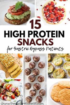 15 high protein snacks for snacking and desserts