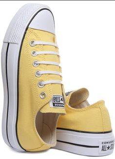 WOMENS SHOES Converse CT All Star Lift OX Womens 568627C Butter Yellow Canvas Shoes Size 7.5. MEAN FEATURES BRAND: Converse SIZE: 7.5 COLOR: Yellow MADE: Vietnam THESE MEASUREMENTS ARE APPROXIMATE THANK YOU FOR LOOKING HAVE A NICE SHOPPING DAY * FREE SHIPPING IN SELECTED ITEMS WITH IN THE USA * - ANY QUESTIONS OR CONCERNS PLEASE CONTACT US VIA EBAY MASSANGER PLEAS, BEFORE YOU OPEN ACASE WE WANT TO DO OUR BEST FOR OUR COSTUMERS SATISFACTION. - WE DELIVER WHITIN ONE BUSINESS DAY CLEARED PAYMENT - Yellow Low-top Sneakers With Rubber Toe Cap, Converse Ox, Snow White Outfits, Yellow Converse, Shoes Converse, Butter Yellow, Yellow Shoes, Shoes Size 7, Shopping Day