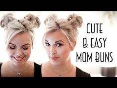 If you’re craving something new and fresh, we’ve compiled quick and stylish mom hairstyle tutorials for every hair length! Womens Space Buns, Cute Updo For Short Hair Easy, Messy Side Bun For Short Hair, Double Hair Buns For Medium Hair, Bun Tricks For Short Hair, Easy Hairstyles For Short Thinning Hair, Bun Pigtails Short Hair, Space Buns Tutorial Fine Hair, How To Do Two Buns With Short Hair