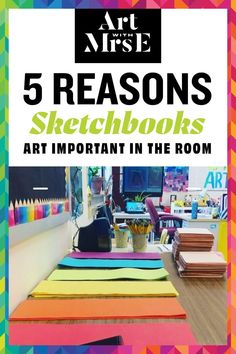 the cover of 5 reasons sketchbooks art important in the room