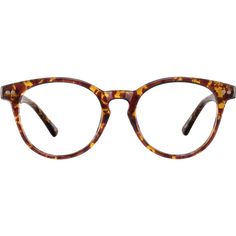 Enjoy a classic shape with a color twist in these timeless round glasses. The glossy handpolished TR90 plastic eyeglasses features a keyhole bridge and double metal dot detail at the corners. The lightweight flexible eyeglasses is ideal for all-day wear. | Zenni Round Prescription Eyeglasses Tortoiseshell Plastic Color Twist, Round Eyeglasses Frames, Diamond Face Shape, Rim Design, Diamond Face, Zenni Optical, Keke Palmer, Round Glasses, Round Eyeglasses