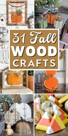 Discover the charm of fall decorations with our collection of DIY fall wood crafts. From rustic wood slice projects to DIY autumn decorations, get inspired to create DIYwood fall projects. From fall wood signs to wooden pumpkins to other fall wood arts. Unleash your creativity with wood pallet projects and enhance fall wreaths adorned with wood accents. From wooden scarecrow crafts to pumpkin-shaped wood creations, our woodland-inspired fall crafts offer endless possibilities. Crafts For Wood Slices, Projects With Wood Rounds, Crafters Square Diy, Scrap Wood Holiday Projects, Fall Sign Ideas Diy, Old Wood Ideas, Diy Wooden Wedding Decor, Diy Fall Wood Projects, Diy Fall Decorations Outdoor Porches