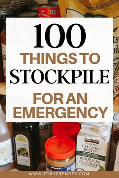 Emergency Preparedness Items, Emergency Preparedness Food Storage, Emergency Essentials