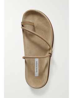 EMME PARSONS Bari leather sandals | NET-A-PORTER Emme Parsons, Swag Shoes, Mode Inspo, Bari, Shoe Game, Leather Slip Ons, Cute Shoes, Net A Porter