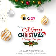 merry christmas and happy new year from riky joy holidays in the philippines, manila