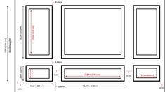 the size and width of a bed frame with measurements for each side, including the headboard