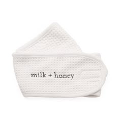 milk + honey Waffle-Weave Headband $6 Honey Waffles, Honey Skincare, Coconut Milk Bath, Woven Headband, Spa Accessories, Milk Honey, Skincare Product, Good Hair, The Spa