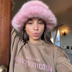 FREE SHIPPING ON ALL ORDERS OVER $50 | 100% SATISFACTION GUARANTEED Click "ADD TO CART" To Get Yours Now | Up To 60% OFF✨ Stay cozy and chic with the Arimonz Fluffy Faux Fur Bucket Hat. This Women Warm Thick Plush Winter Hat features plush faux fur for a luxurious touch and maximum warmth. Designed to provide maximum warmth and comfort while adding a touch of elegance to your winter wardrobe. Featuring genuine fox fur, this hat is perfect for braving the cold in style. Features: 📌 Adds warmth a Fuzzy Hat, Bucket Hat Winter, Fluffy Bucket Hat, Fur Bucket, Faux Fur Bucket Hat, Commuter Style, Fur Bucket Hat, Bucket Hat Women, Fur Fabrics