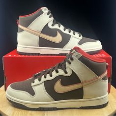 Mens Nike Dunk High Retro Se Baroque Brown Sesame Coconut Fb8892-200-Size 9.5 >Brand New Never Worn And In Amazing Condition, Comes With Box! (Missing Lid) No Rips/Tears/Stains Anywhere On The Shoes. If You Have Any Questions Please Message Me And I’ll Get Back To You As Quickly As Possible. All Items Are Packaged With Care And Shipped Within 1 Business Day. >If You Like This Pair Of Shoes You May Like Some Of My Other Pairs As Well, I Have Over 1,000 Pairs To Choose From I Give Discounts On All Cocnut Milk, Nike Brown, Nike High, Nike Dunk High, Dunk High, Nike Air Force Ones, Nike Kyrie, Nike React, Brown Sneakers