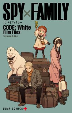 the cover to spy x family code white films