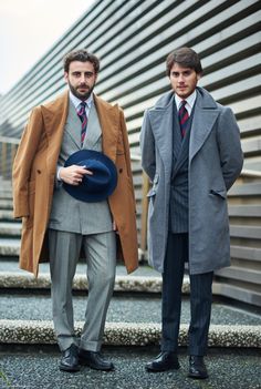 Alfonso de Francesco & Gennaro Annunziata - Chiaia Suit Ideas, What Men Want, Men Formal, Bespoke Tailoring, Before Sunrise, Mens Formal, Blue Pants, Men's Coats And Jackets, Mens Fashion Casual