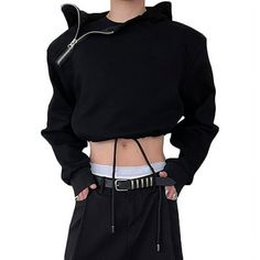 Size:S,M,L,XL,2XL,3XL,4XL,5XL Fabric Material:100%Polyester Color:Black,White Suitable Type:Fit Style:Basics Occasion:Leisure Pattern:Solid color Thickness:Moderation Product Description:Men's solid color long sleeves tops. Label: Yes Package Included: 1 * Tops Please note: Thanks to your understanding, the size may be 2 cm / 1 inch inaccurate due to manual measurements. Gender: male.  Age Group: adult. Men Cropped Hoodie, Long Sleeves Tops, Style Basics, Zippered Sweater, Cropped Tops, Black White Fashion, Fit Style, Cropped Hoodie, Long Sleeve Hoodie