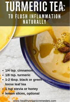 Cooking With Turmeric, Natural Healing Remedies, Turmeric Tea, Diy Remedies, Natural Therapy, Natural Home Remedies, Eating Habits, Natural Healing