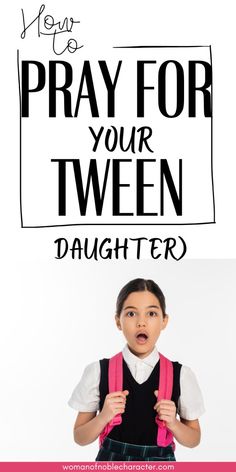 Does your daughter struggle with self-worth and future anxieties? Join us in learning how to pray for your tween daughter's self-worth and future, as these are some of the most important prayers you can say for her during this pivotal time. Importance Of Prayer, How To Pray, Parenting Help, Encouraging Scripture, Parent Resources, Positive Discipline