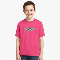 Bentley Logo Youth T-shirt Three Quarter