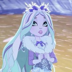 Crystal Winter Icon, Eah Icons, High Cartoon, Everafter High, Princesas Disney Anime, Image Swag, My Little Pony Drawing, Pony Drawing