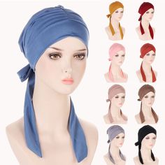 Great Shopping Women Muslim Hijab Cancer Chemo Hat Turban Cap Cover Hair Loss Head Scarf Wrap?, Womens Accessories Chemo Hair Wraps Head Coverings, Chemo Hats, Head Coverings For Chemo Patients, Head Covers For Chemo Patients, Head Scarf Pattern Sewing Chemo, Chemo Head Scarf Vintage, Chemo Headwear, Muslim Hijab, Head Wrap Scarf