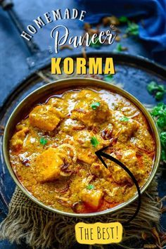 the best homemade paneer korma recipe is in this post it's easy to make