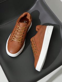 SIZE NOTE:Please be sure to measure the length anddimension of your feet before choosinga size, which help you choose right size
[EXCELLENT QUALITY]these mens sneakers shoes are made of excellent quality PU leather and have undergone meticulous processing to create a smooth and clean surface. The soft lining and advanced craftsmanship make the shoes durable and comfortable.
[CLASSIC COLOR]these casual shoes for men come in three colors: white, black, and brown. The smooth and sleek design, versatile colors, and classic and fashionable style make them easy to match with any clothes you want to wear.
[NON-SLIP OUTSOLE]these white sneakers feature a beautiful thick sole that provides excellent cushioning, support, and traction. Thanks to the rubber outsole, you can stay stable even on wet and Breathable Brown Low-top Walking Shoes, Brown Breathable Low-top Walking Shoes, Brown Lace-up Walking Shoes With Perforated Toe Box, Comfortable Brown Lace-up Walking Shoes, Brown Lace-up Walking Shoes, Brown Low-top Slip-resistant Sneakers, Man Shoes Casual, Brown Slip-resistant Plain Toe Sneakers, Shoes For Men Stylish