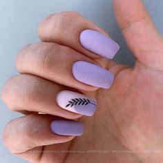 Unghie Sfumate, Purple Nail Designs, Simple Gel Nails, Purple Nail, Minimal Nails, Simple Acrylic Nails, Acrylic Nails Coffin Short, Short Acrylic Nails Designs, Dream Nails