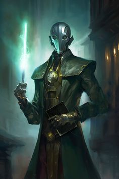 Warforged Wizard, Steampunk Robots, Dnd Stories, Fantasy Wizard, Fantasy Races, Dungeons And Dragons Homebrew