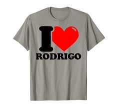 PRICES MAY VARY. I LOVE Rodrigo I HEART Rodrigo Lightweight, Classic fit, Double-needle sleeve and bottom hem Red Design, Love T Shirt, Fitness Inspo, Branded T Shirts, Fit Inspo, Heathers, Top Fashion Brands, Shop Top, Heather Grey