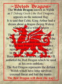 the red dragon will show the way