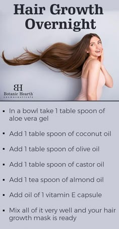 How to grow hair fast Quick Hair Growth, Accelerate Hair Growth, Homemade Hair Treatments, Hair Care Remedies, Hair Mask For Growth, Quick Hair, Hair Care Recipes, Long Hair Tips, Diy Skin Care Routine