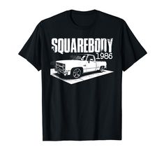 PRICES MAY VARY. Do you love Squarebody Trucks? Do you know someone who loves the classic truck? This is perfect for any truck or classic car enthusiast. Represent the Squarebody Lifestyle and show your love for the old school truck. Lightweight, Classic fit, Double-needle sleeve and bottom hem Sweater Skirt Outfit, Aloe Vera For Hair, Truck Shirts, Wax Strips, Car Shirts, Classic Truck, Square Body, Vintage Truck, Street Style Chic