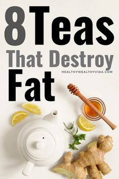 8 Natural fat burning teas that help you lose weight.  #weightloss #loseweight #tea #weightlosstea #health #diet #fat #healthy #teas #healthyliving Motivasi Diet, Fat Burning Tea, Baking Powder Uses, Baking Soda Beauty Uses, Healthy Teas, Makanan Diet, Diet Drinks, Low Fat Diets, Healthy Smoothie