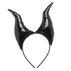 You can't have a great Maleficent costume without a pair of awesome Maleficent horns! This Maleficent headband features large horns just like Maleficent's, attached to a headband and make the perfect Maleficent cosplay accessory. The Maleficent horns are made of PU material and look like patent leather for a smooth, shiny look. It's a one size, fits all collectible Maleficent accessory that is a great gift for any girl! Horns Cosplay, Maleficent Cosplay, Maleficent Horns, Horns Headband, Maleficent Costume, Unique Headband, Clever Halloween Costumes, Disney Maleficent, Horn Headband