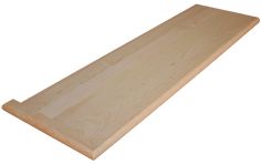 a wooden board is shown on a white background