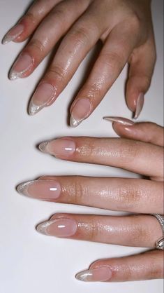 Colorful Nail, Eye Nails, Tin Man, Cat Eye Nails, Neutral Nails, Classy Nails