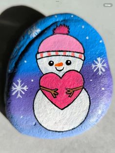 Christmas Rock Painting Ideas Easy, Christmas Rock Painting Ideas, Valentine Rocks, Kindness Rocks Project, Rock Projects, Mandala Rock Art