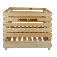 Wooden Potato Storage Crate Vegetable Storage Bin, Potato Storage, How To Store Potatoes, Storage Trays, Vegetable Storage, Fruit Storage, Wooden Storage Boxes, Crate Storage, Gardening Supplies