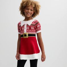 She'll be ready for the holidays in this girls' 33 Degrees short sleeve elf dress. Click on this KIDS APPAREL & SHOES GUIDE to find the perfect fit and more! She'll be ready for the holidays in this girls' 33 Degrees short sleeve elf dress. Click on this KIDS APPAREL & SHOES GUIDE to find the perfect fit and more! FEATURES Crewneck Short sleeves Above the knee length Classic fitFABRIC & CARE Acrylic Machine wash Imported Size: X Small. Color: Red. Gender: female. Shoes Guide, Elf Dress, Above The Knee, Gender Female, Fabric Care, The Knee, Elf, Knee Length, Girl Outfits