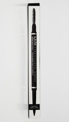 NYX Professional Makeup Micro Brow Pencil, Eyebrow Pencil, Black, MBP08 Ready to step up your eyebrow makeup game? It's time to build full, beautiful brows with NYX Professional Makeup ultra-thin Micro Brow Pencil, because full brows are EVERYTHING. This eyebrow pencil really does it all - shape, define and fill in sparse brows in a flash. So precise it coats even the finest hairs with color for a natural-looking finish. Penciling in eyebrows is easier than ever with this eyebrow filler. The sup Nyx Brow Pencil, Nyx Brow, Nyx Micro Brow Pencil, Micro Brow Pencil, Sparse Brows, Eyebrow Filler, Eyebrow Liner, Full Brows, Makeup Game