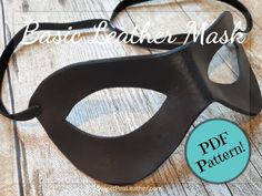 PDF Pattern Leather Mask Template Superhero Cosplay Costume Domino Mask Custom Costume Mask Masquerade Mask Tutorial Leatherwork - Etsy Domino Mask, Custom Dominoes, Superhero Masks, Superhero Cosplay, Mask Tutorial, Custom Costumes, Mask Template, Mask Masquerade, Masquerade Costumes