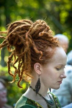 dreads Ginger Dreads, Dreadlock Care, Ginger Highlights, Red Dreads, Dread Head, Dread Hairstyles