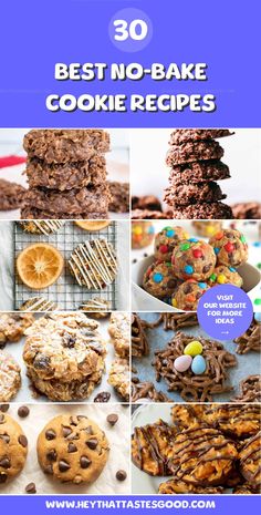 the best no bake cookie recipes